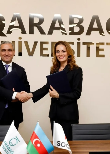 SOCAR ilə Qarabağ Universiteti arasında Əməkdaşlıq Müqaviləsi imzalanıb