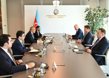 Mikayıl Cabbarov BP şirkətinin hasilat və əməliyyatlar üzrə icraçı vitse-prezidenti ilə görüşüb