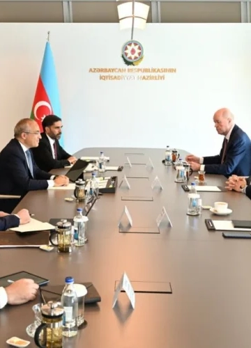 Mikayıl Cabbarov BP şirkətinin hasilat və əməliyyatlar üzrə icraçı vitse-prezidenti ilə görüşüb