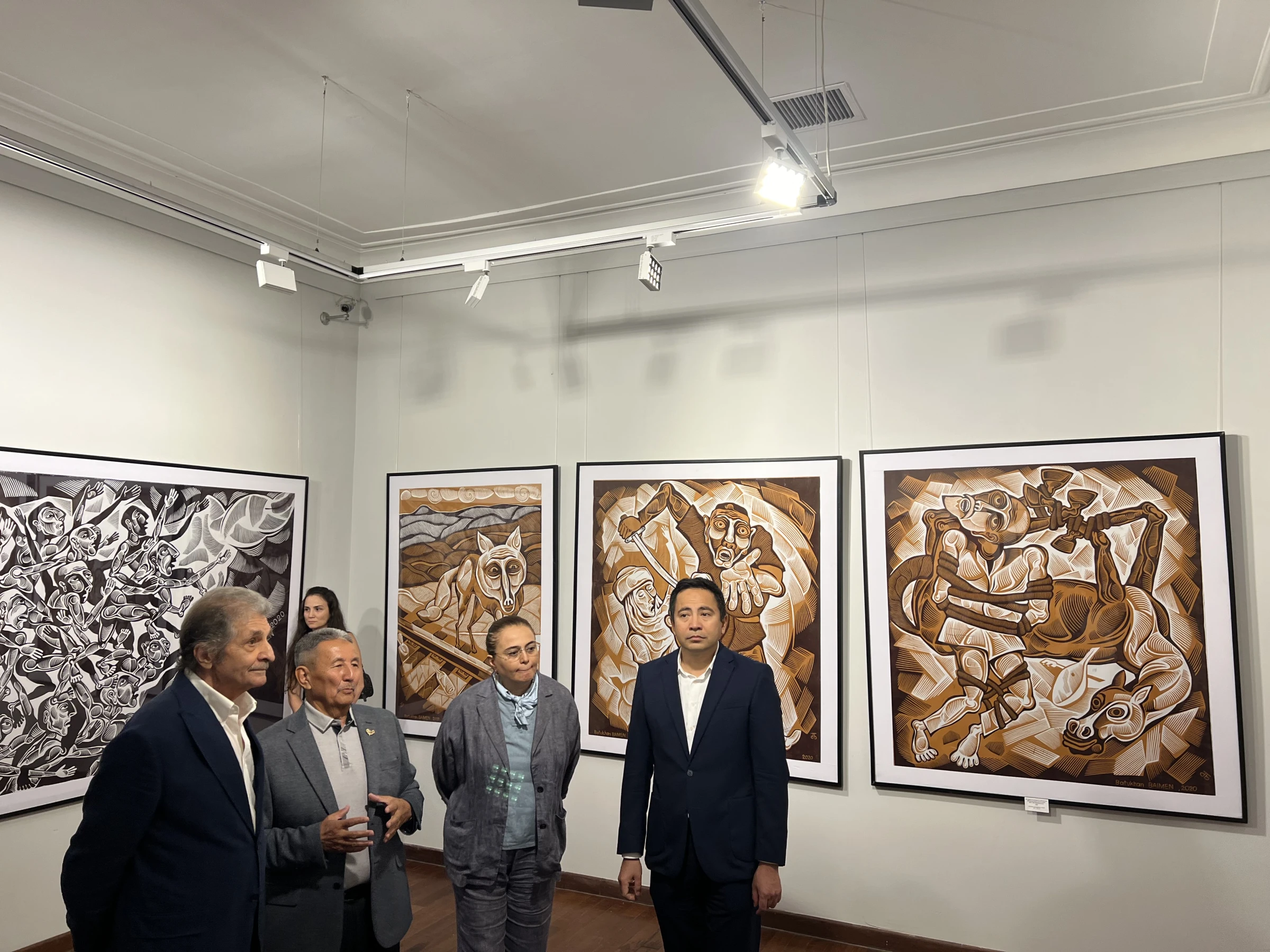 Batuxan Baymen: Linoqravyura sənətini dünya səviyyəsinə qaldırmaq. — 8