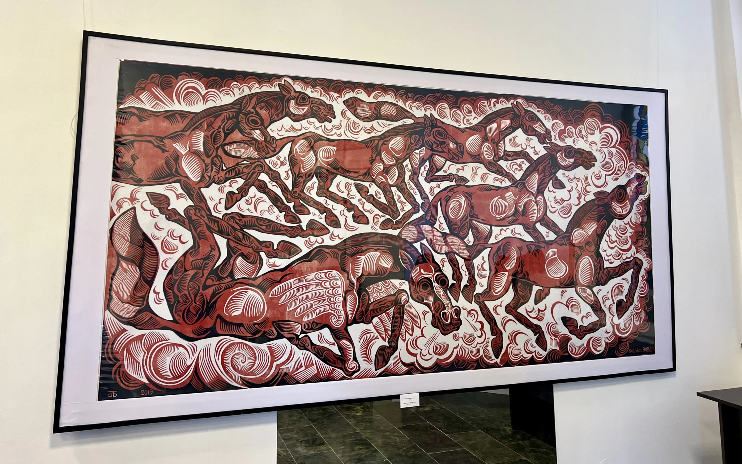 Batuxan Baymen: Linoqravyura sənətini dünya səviyyəsinə qaldırmaq. — 14