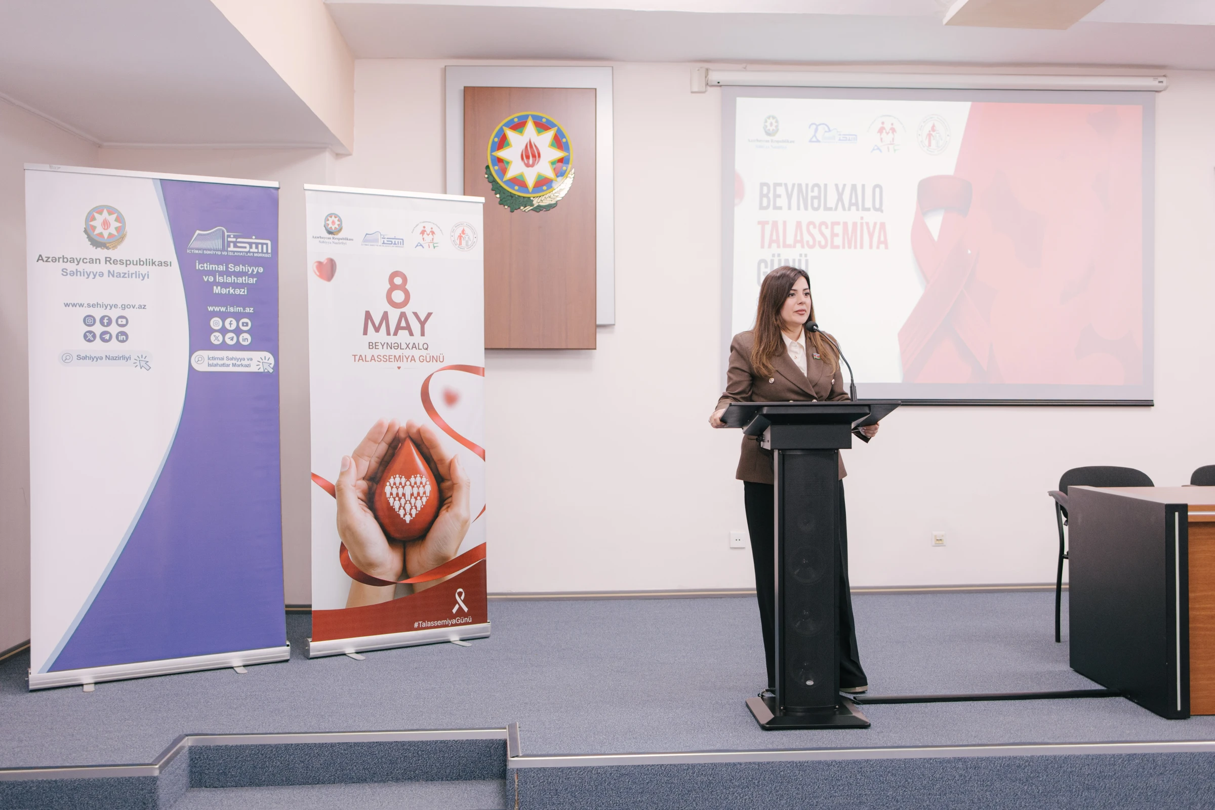 8 may – Beynəlxalq Talassemiya Gününə həsr olunmuş tədbir keçirilib — 1