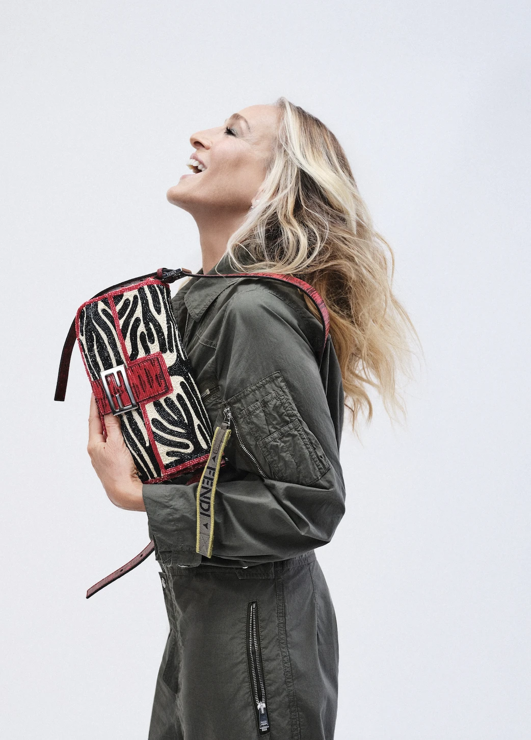 Sara Cessika Parker məşhur Fendi Baguette kampaniyasına qoşulub — 1