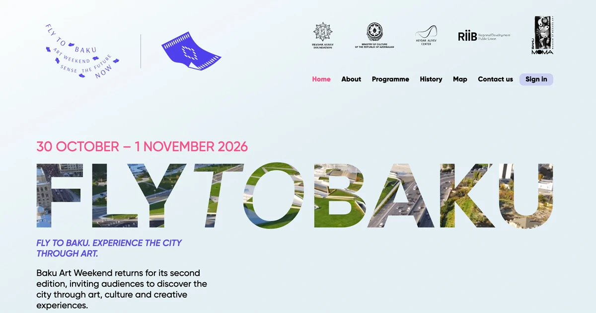 Baku Art Weekend 2026: Odlar Yurdu İncəsənət Mərkəzinə çevrilir — 1