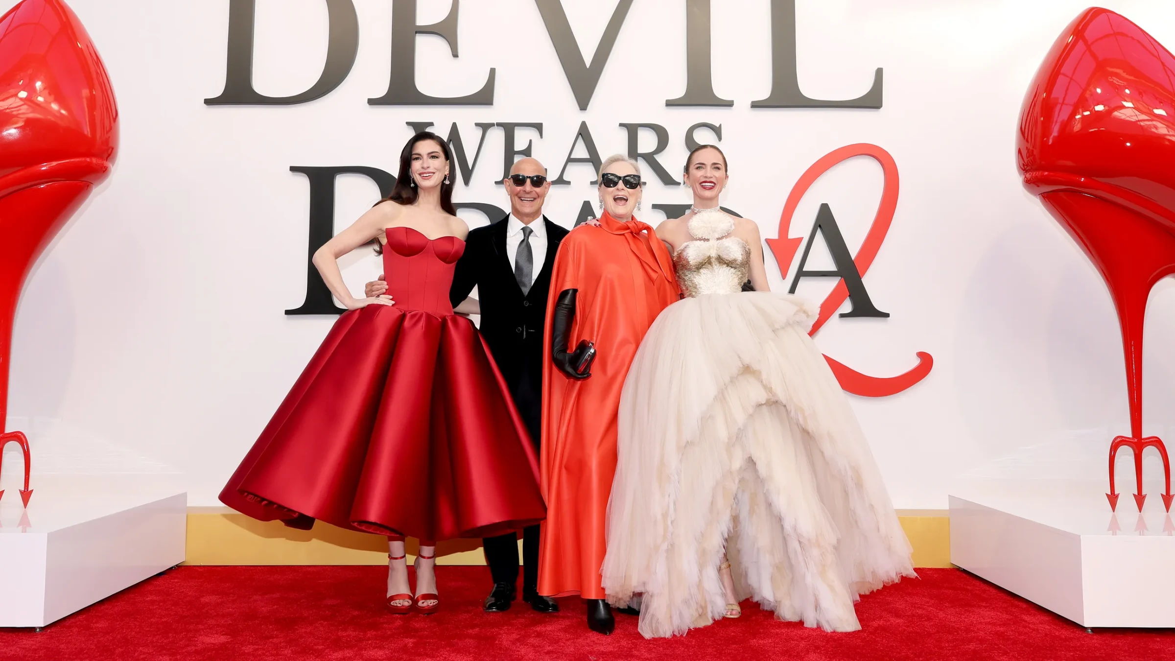 "The Devil Wears Prada 2" filminin Nyu-York premyerasından obrazlar