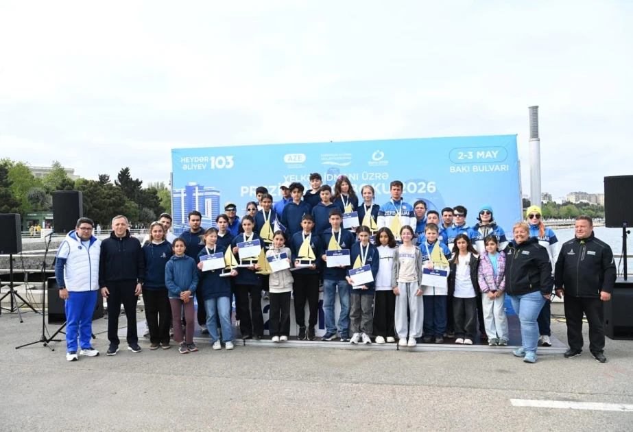 Bakı buxtasında yelkən yarışına yekun vurulub