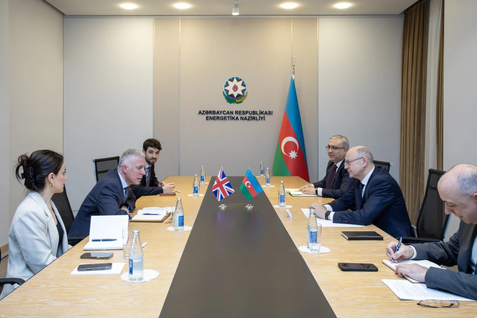 Azərbaycan və Birləşmiş Krallıq enerji tərəfdaşlığının gündəliyindəki məsələləri dəyərləndirib