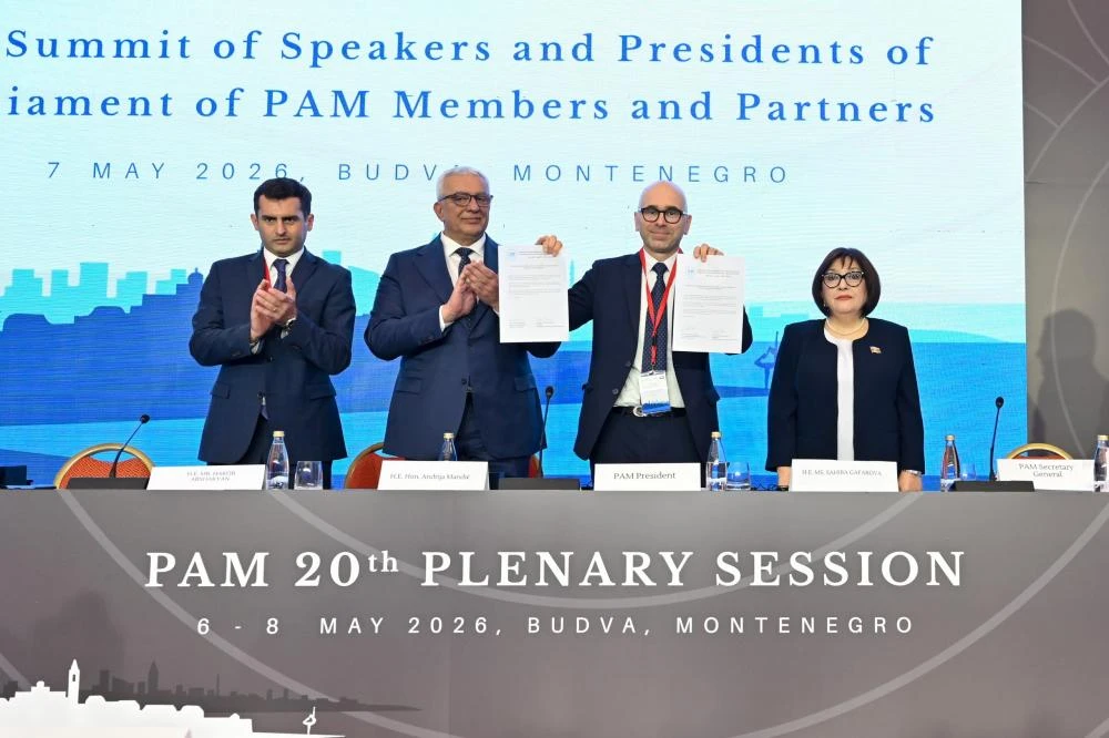Milli Məclisə Aralıq Dənizi Parlament Assambleyasında müşahidəçi statusu verilib