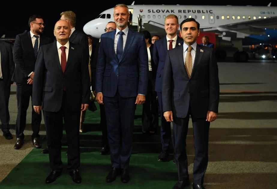 Slovakiya Milli Şurasının sədri ölkəmizə səfərə gəlib