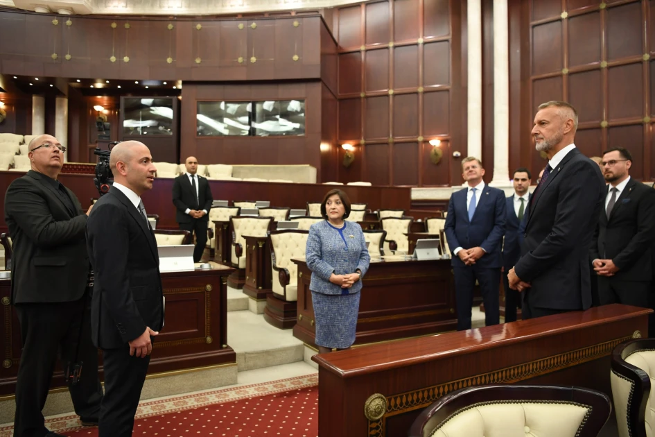 Azərbaycan və Slovakiya parlamentləri arasında Anlaşma Memorandumu imzalanıb