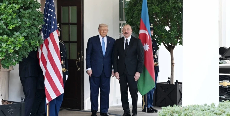 İlham Əliyev Donald Trampa təşəkkür edib