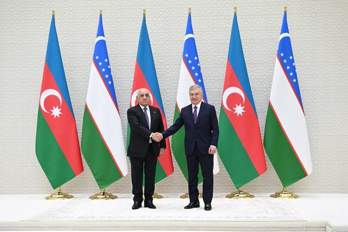 Şavkat Mirziyoyev Əli Əsədovu qəbul edib