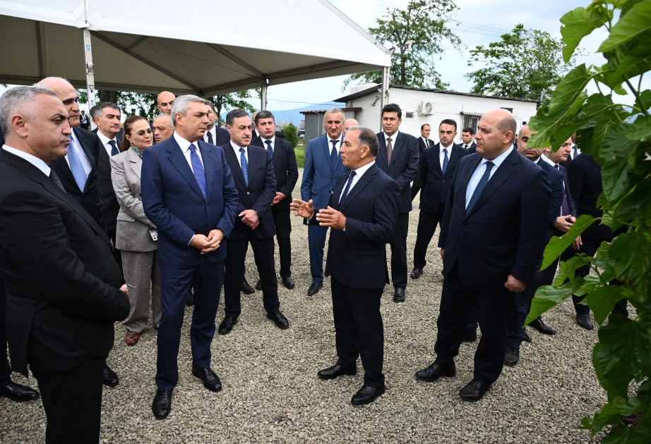 Xocalının Daşbulaq kəndində baramaçılığın inkişafı üçün yaradılmış infrastruktura baxış keçirilib