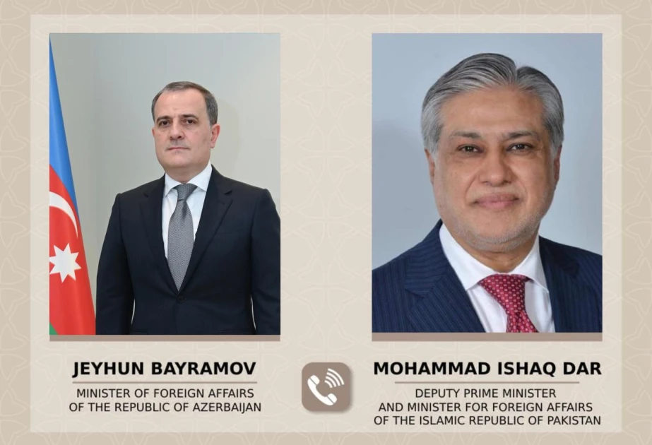 Ceyhun Bayramovla Məhəmməd İshaq Dar arasında regional məsələlər ətrafında fikir mübadiləsi aparılıb