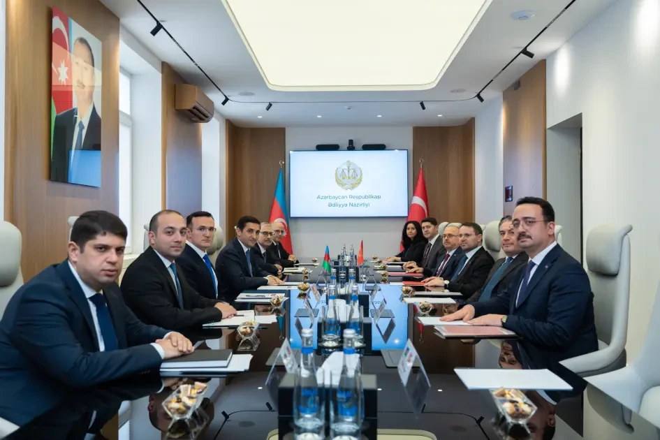 Azərbaycan ilə Türkiyə arasında ədliyyə sahəsində əməkdaşlıq genişləndirilir