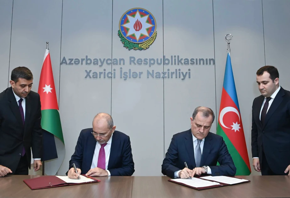 Azərbaycan və İordaniya arasında vizasız rejim elan olunub, yeni sazişlər imzalanıb