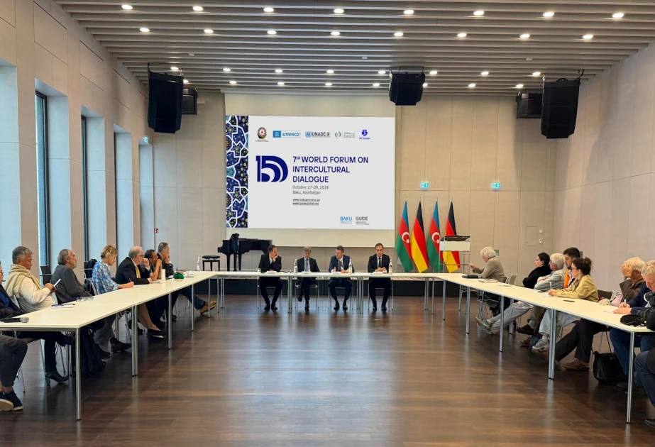 Berlində Bakı Prosesi və VII Ümumdünya Mədəniyyətlərarası Dialoq Forumu ilə bağlı təqdimat olub