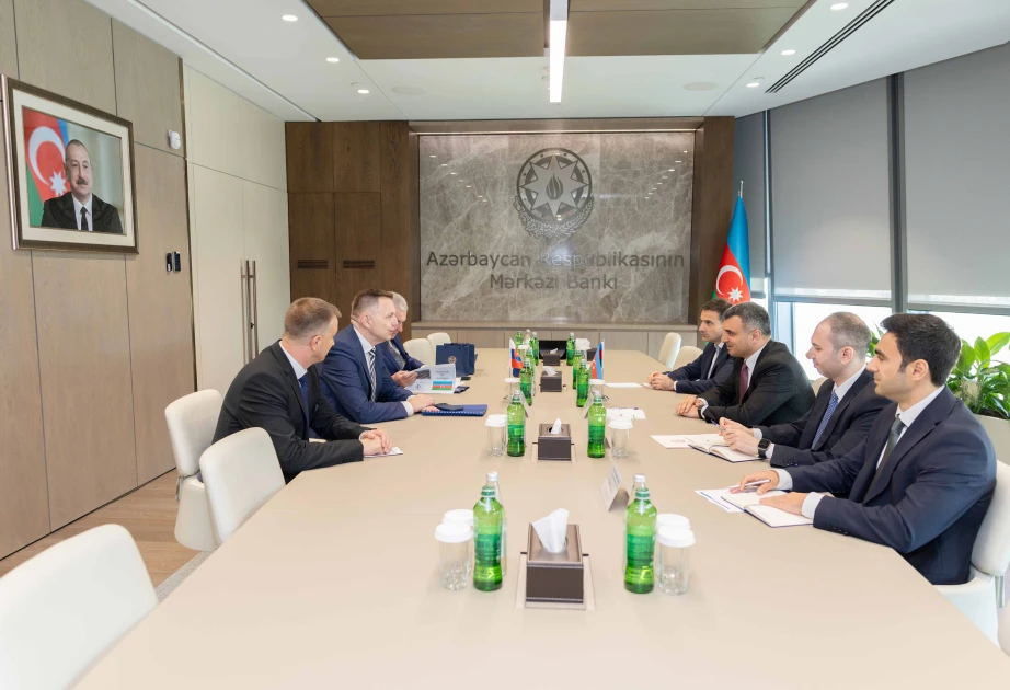 Slovakiya Milli Bankı ilə institusional əlaqələrin daha da möhkəmləndirilməsinə dair fikir mübadiləsi aparılıb