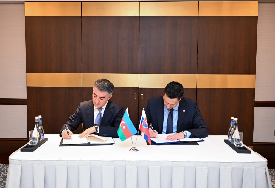 Antiinhisar və İstehlak Bazarına Nəzarət Dövlət Agentliyi ilə Slovakiyanın Standartlaşdırma, Metrologiya və Sınaq İdarəsi anlaşma memorandumu imzalayıb