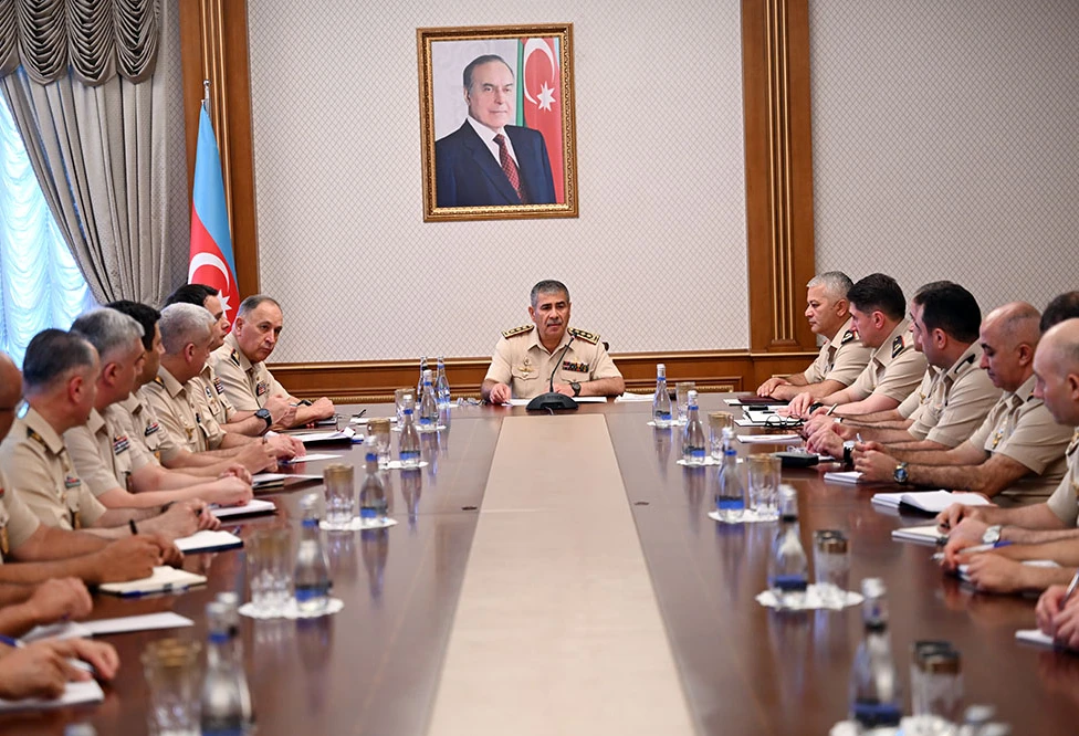 Müdafiə Nazirliyində hərbi attaşelərlə görüş olub