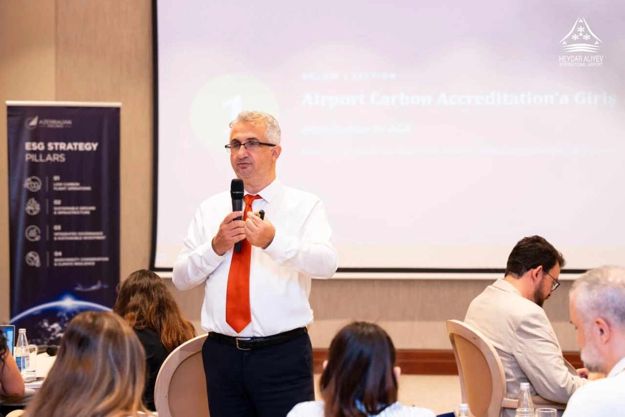 Heydər Əliyev Beynəlxalq Aeroportu karbon idarəçiliyində növbəti mərhələnin prioritetlərini müəyyənləşdirir