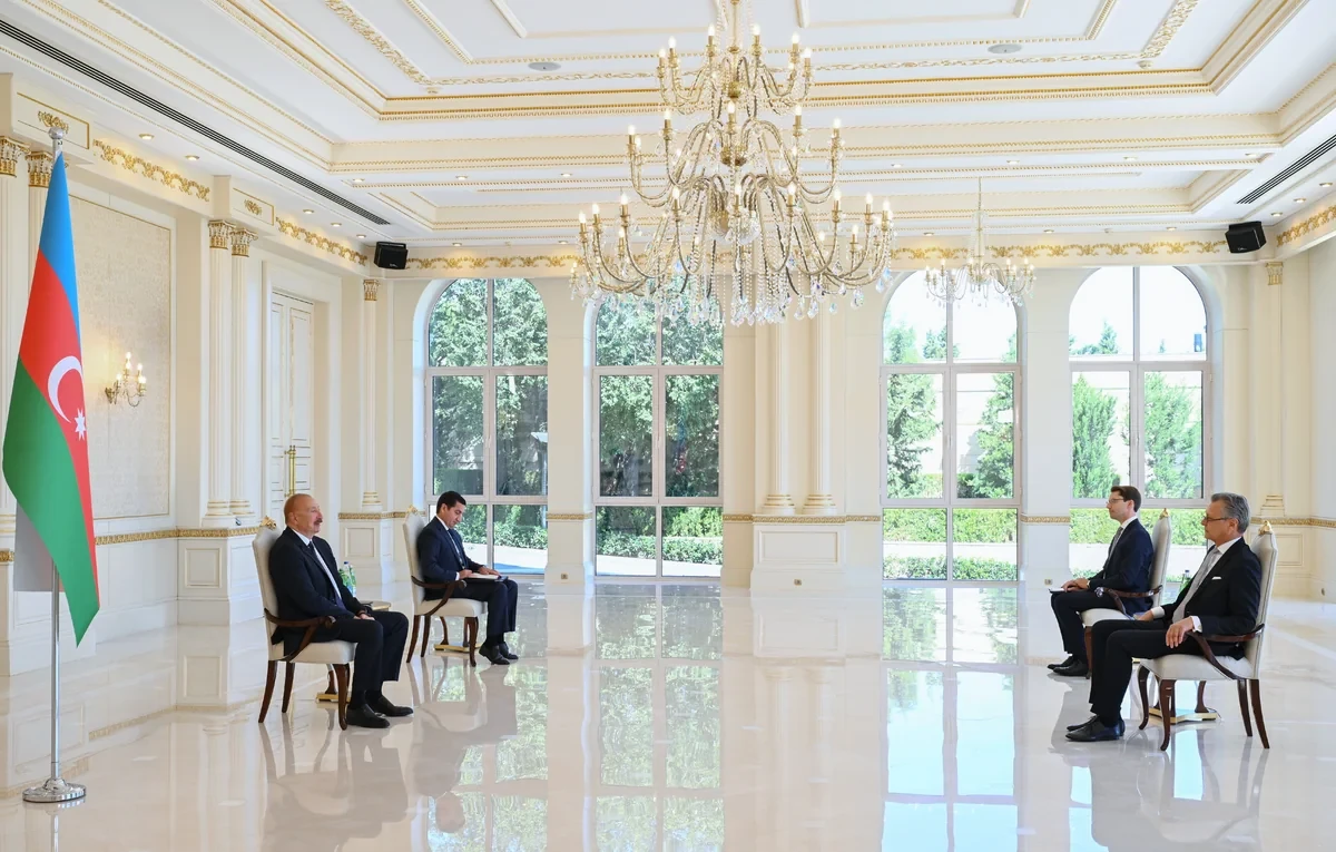 İlham Əliyev Almaniyanın Azərbaycana yeni təyin olunmuş səfirini qəbul edib