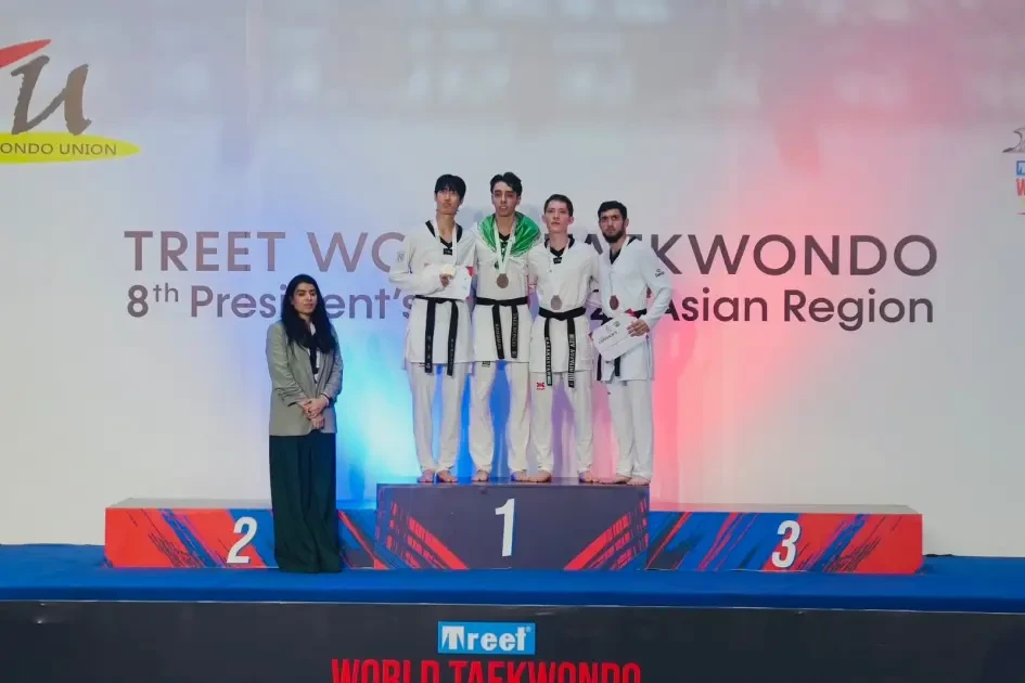Azərbaycan taekvondoçusu medal qazanıb