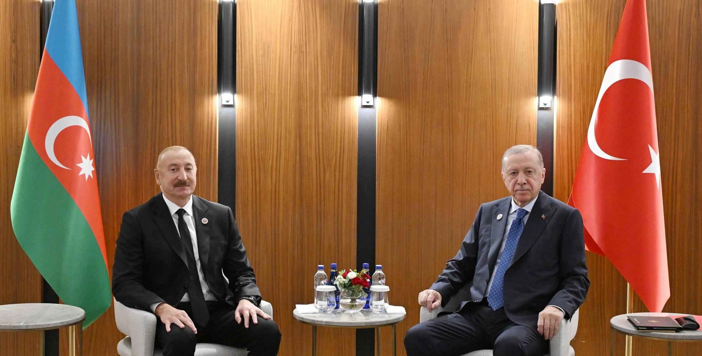 İlham Əliyevin Bişkekdə Türkiyə Prezidenti Rəcəb Tayyib Ərdoğanla görüşü olub