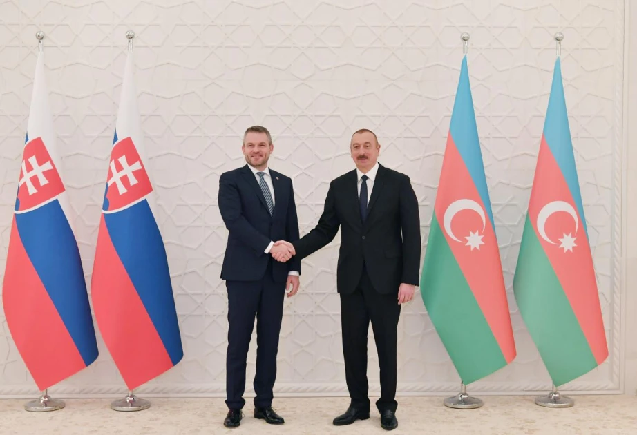 Prezident: Azərbaycan ilə Slovakiya arasında qarşılıqlı hörmətə əsaslanan münasibətlər məmnunluq doğurur