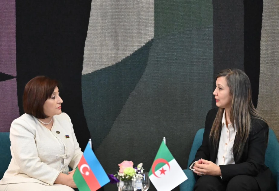 Sahibə Qafarova Əlcəzair Milli Xalq Assambleyasının sədri ilə görüşüb