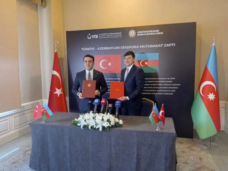 Azərbaycan və Türkiyə arasında diaspor sahəsində əməkdaşlıq haqqında memorandum imzalanıb