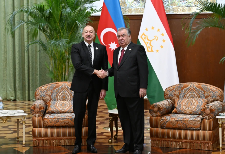 Prezident: Azərbaycan-Tacikistan qardaşlığının yeni məzmunla zənginləşməsi məmnunluq doğurur
