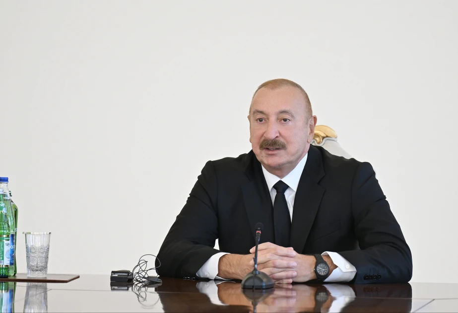Azərbaycan Prezidenti: Biz heç kimin qabağında baş əymirik və əyməyəcəyik