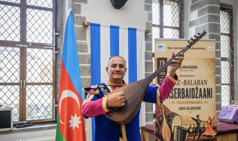 “Saz və Balaban”: Estoniyada Azərbaycan folklor musiqisi və rəqsləri təqdim olunub