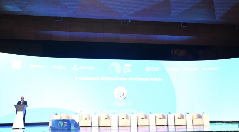 İkinci Azərbaycan Beynəlxalq İnvestisiya Forumunun ilk günü başa çatıb