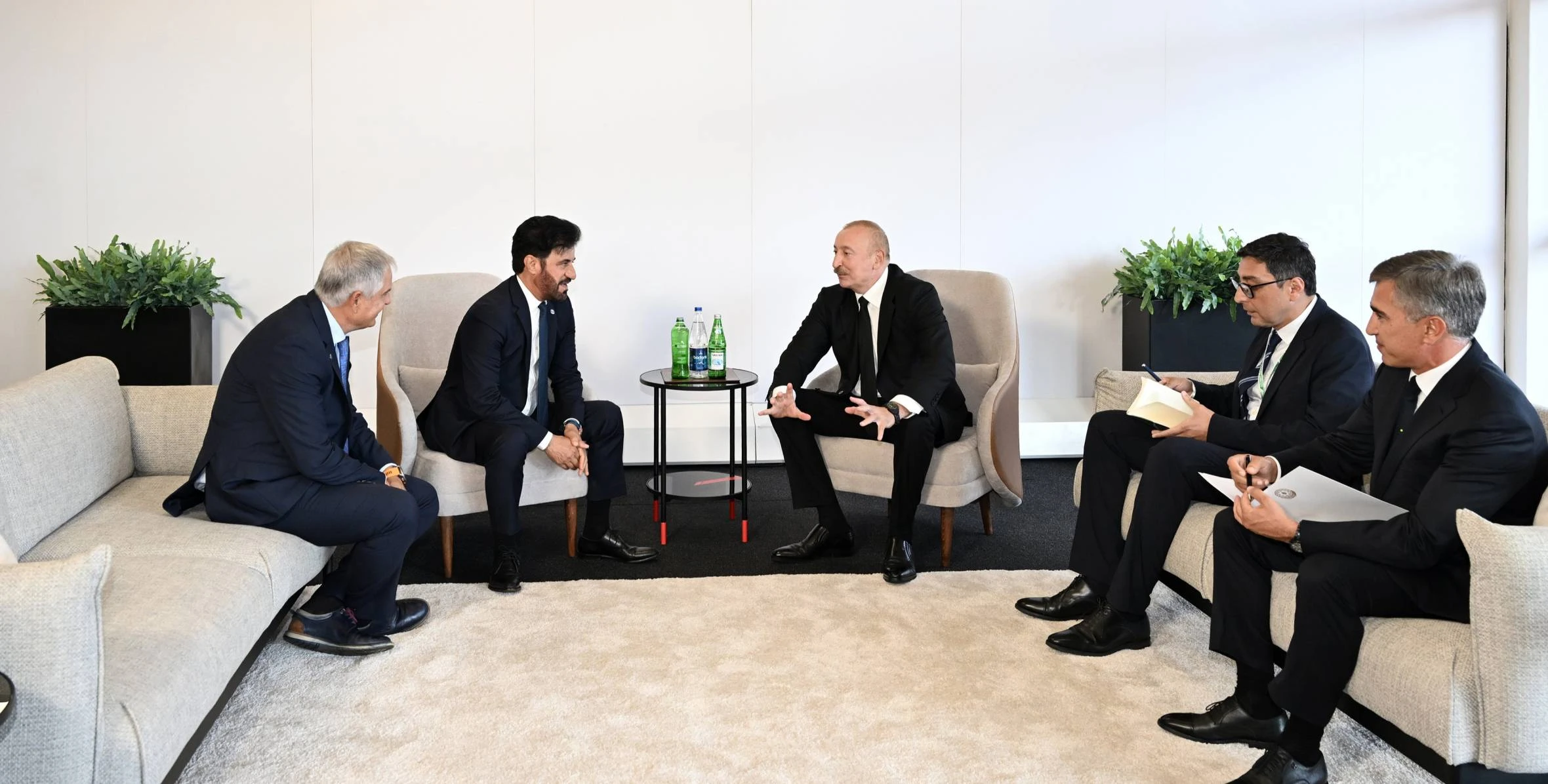 İlham Əliyev Beynəlxalq Avtomobil Federasiyasının prezidenti ilə görüşüb