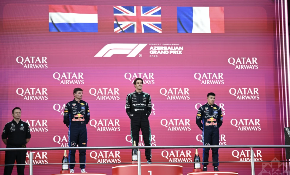 Formula 1 Azərbaycan Qran-Prisinin qalibi mükafatlandırılıb