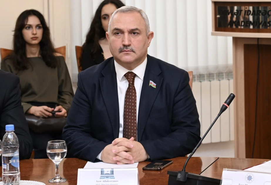 Milli Məclisin deputatı Azər Allahverənov: Təhlükəsizlik təmin olunmadan inkişafı əldə etmək çox çətindir