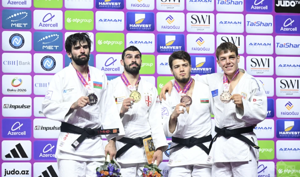 Azərbaycan cüdoçusu Bakıdakı dünya çempionatında gümüş medal qazanıb
