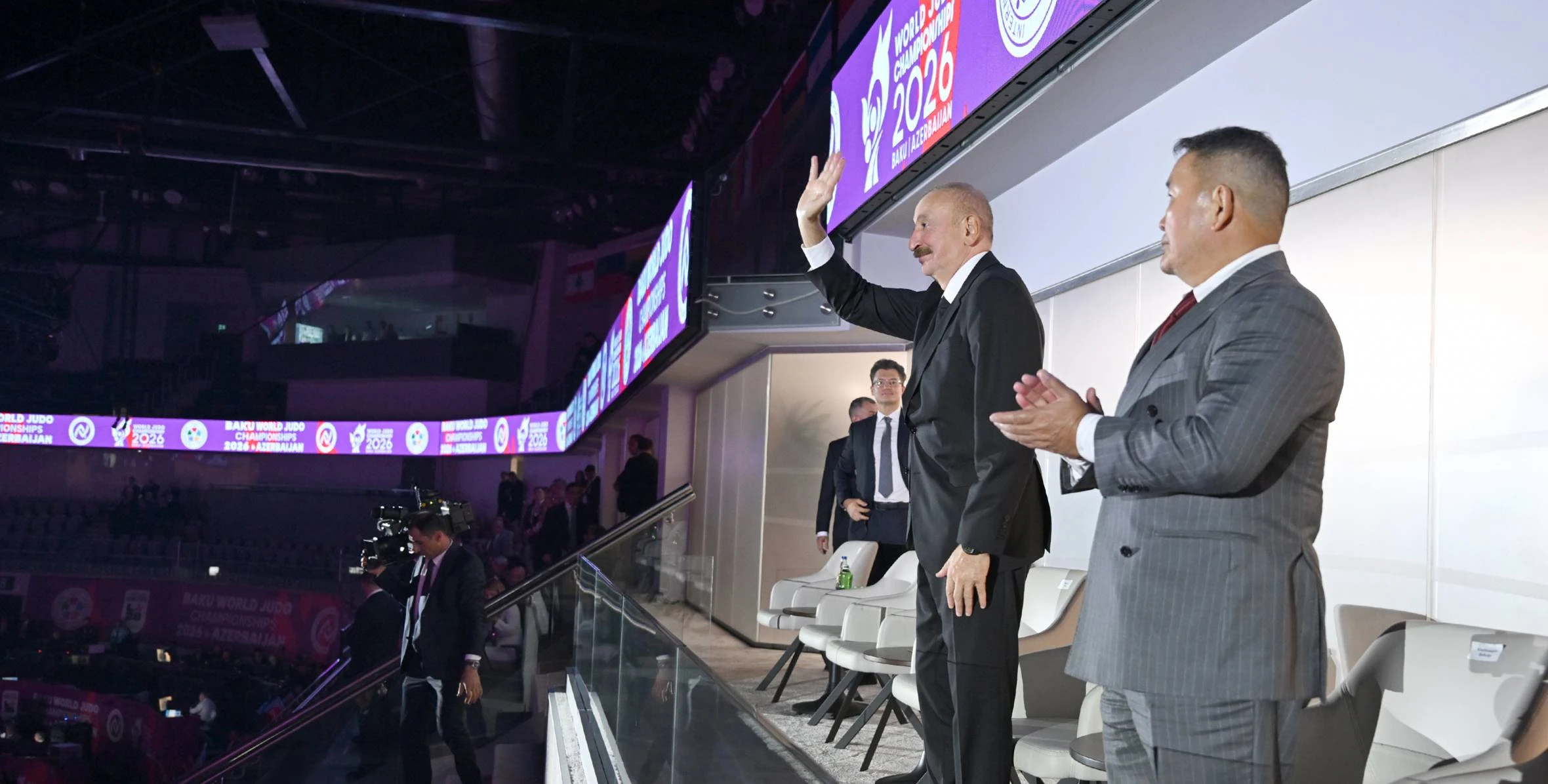 Prezident İlham Əliyev cüdo üzrə dünya çempionatının açılış mərasimində iştirak edib 