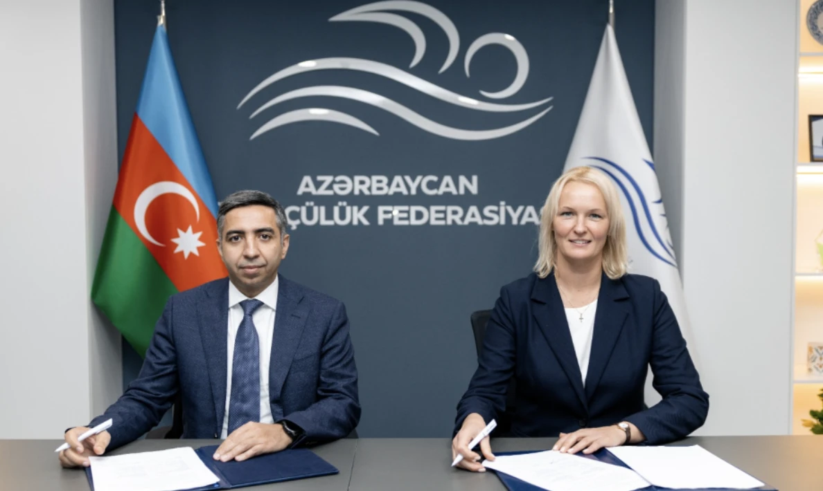 Azərbaycan və Belarus üzgüçülük federasiyaları arasında memorandum imzalanıb