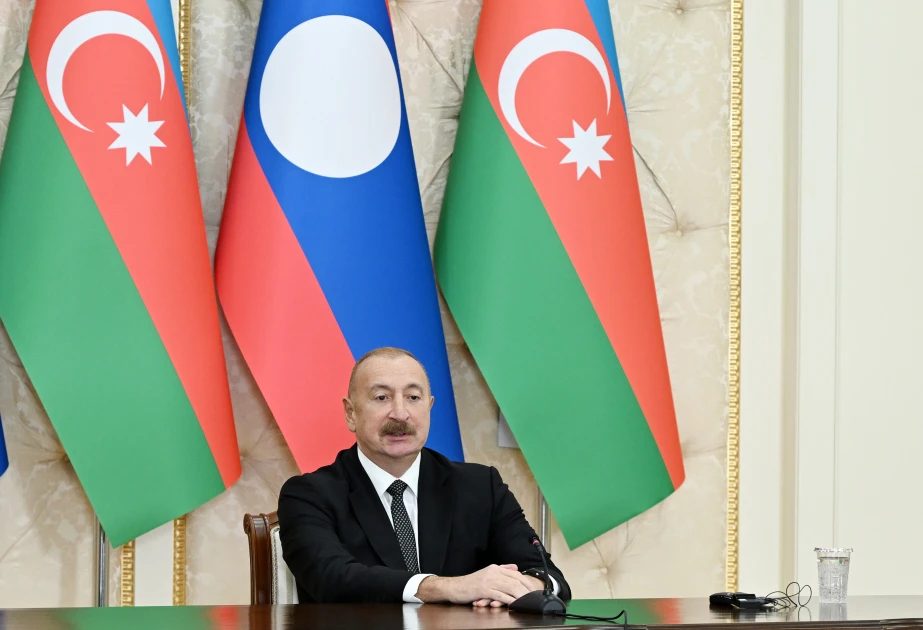 Azərbaycan Prezidenti: Laosla siyasi əlaqələr uzun illərdir uğurla inkişaf edir