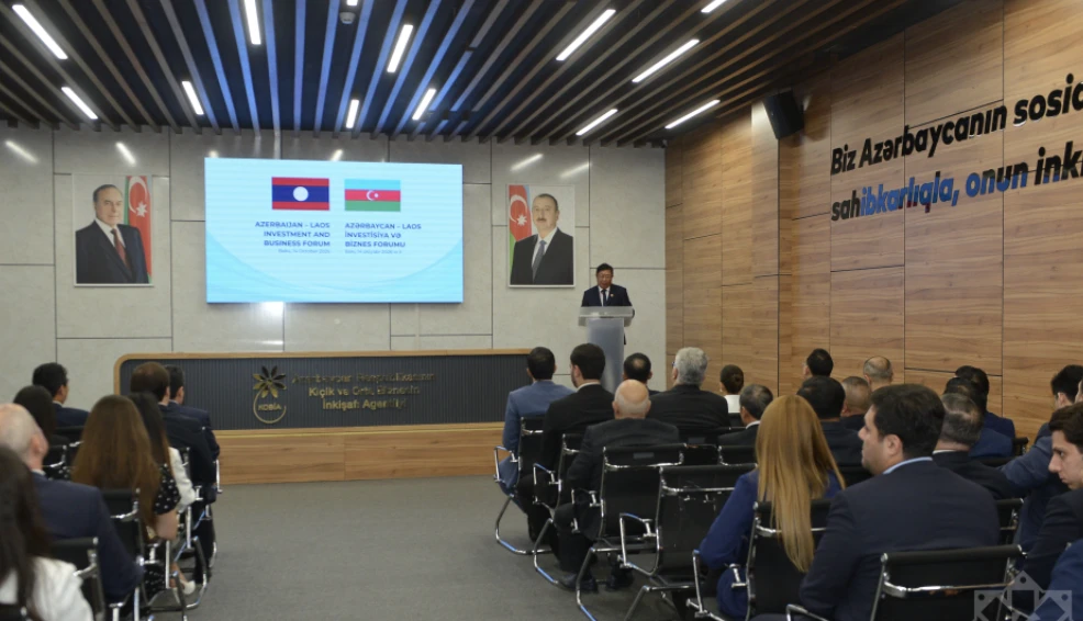 Bakıda Azərbaycan-Laos investisiya və biznes-forumu keçirilir