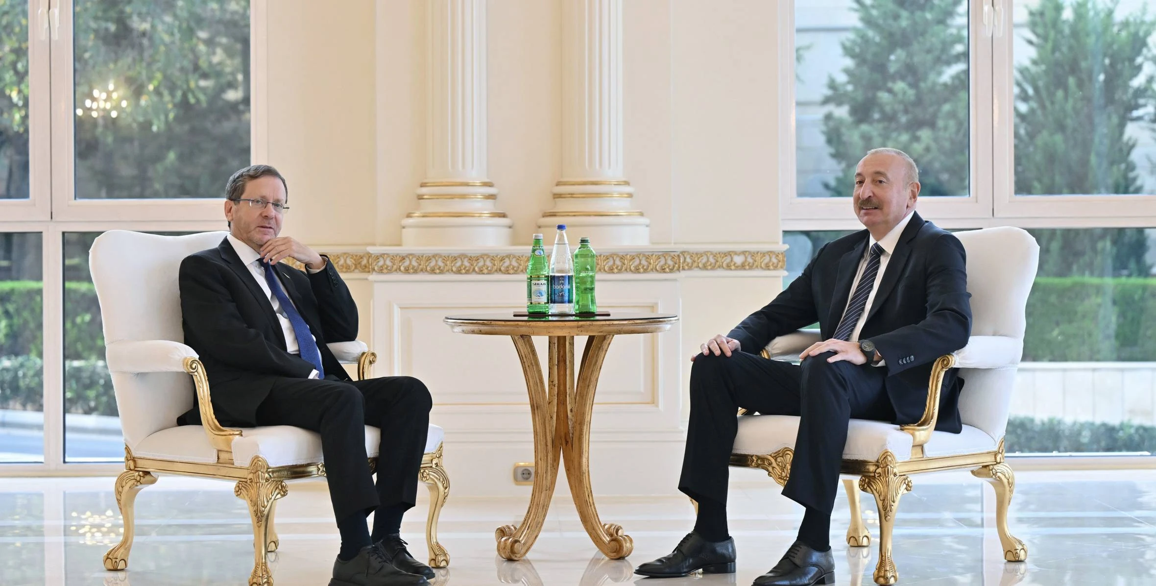 İlham Əliyevin İsrail Prezidenti ilə görüşü olub