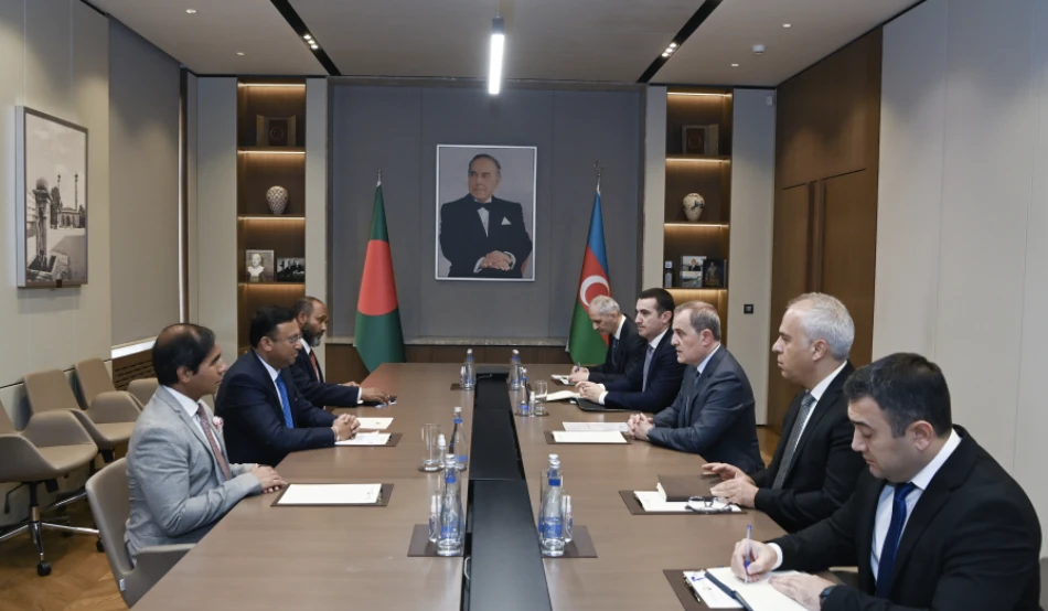 Azərbaycan və Banqladeş arasında ikitərəfli münasibətlərin inkişaf perspektivləri müzakirə edilib