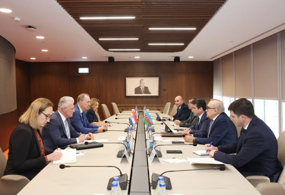 Xorvatiya şirkətlərinin Azərbaycanda həyata keçirilən layihələrdə iştirakı nəzərdən keçirilib