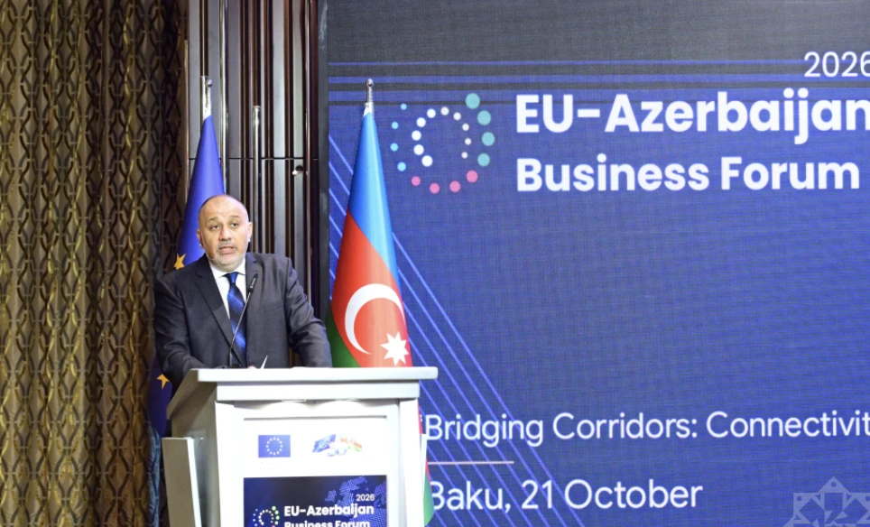 Bakıda Avropa İttifaqı-Azərbaycan biznes-forumu işə başlayıb