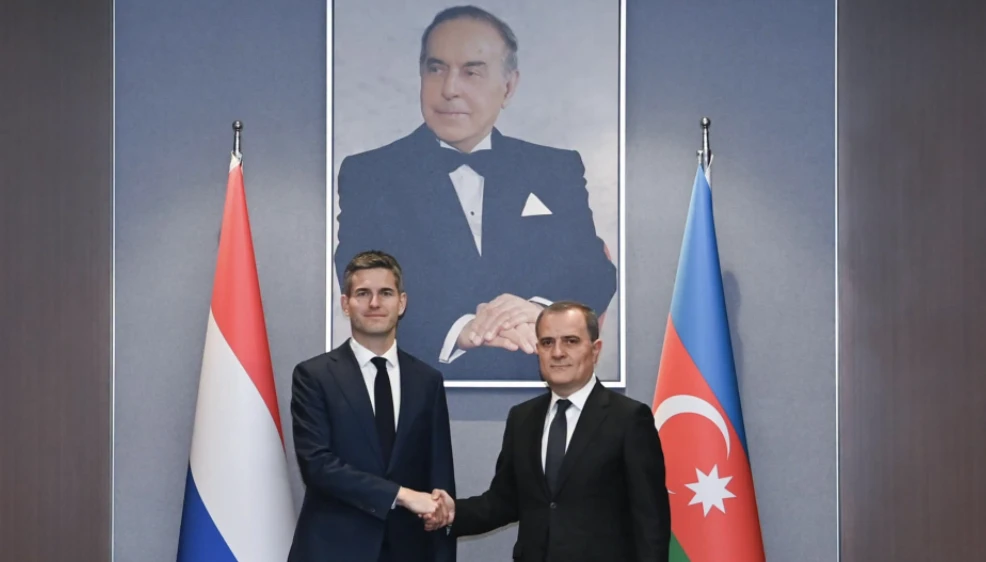 Ceyhun Bayramov niderlandlı həmkarı ilə görüşüb: 2026–2028-ci illər üzrə Yol Xəritəsi müzakirə olunub
