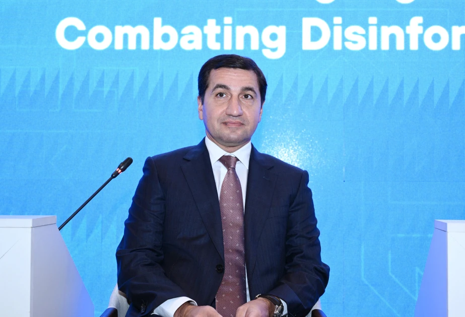 Hikmət Hacıyev: Dezinformasiya və təşviqat kampaniyalarının qarşısını almaq üçün öz strateji gündəmimizi formalaşdırmışıq 