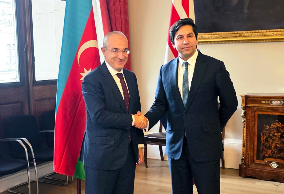 Britaniya şirkətlərinin Azərbaycandakı layihələrə cəlb olunması barədə fikir mübadiləsi aparılıb